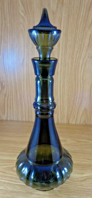 Jim Beam 1964 I Dream Of Jeannie Smoke Green Genie Bottle Decanter