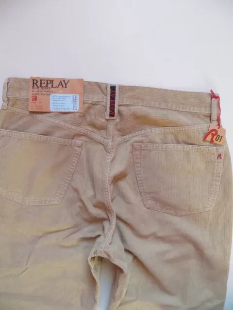 Replay MV 901 Cord Jeans Hose W 36 /L 34, NEU ! Oldshool Herren Cordhose, KULT !