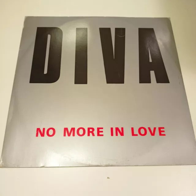 Vinyle Maxi 45T Diva-No More In Love-ITALO DISCO-1985-vers ITALIE-TBE