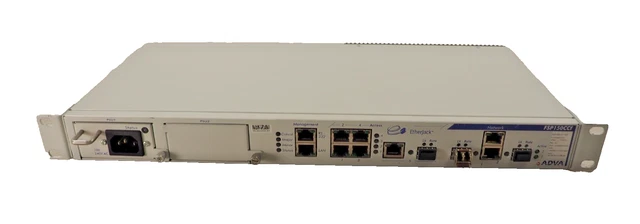 Reboot Adva Router ADVA FSP150CCF CARRIER Ethernet Service Extension Switch 1 PSU $115.89 ...