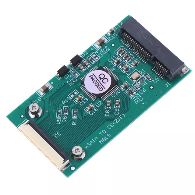 1.8" Mini mSATA PCI-E SSD to 40Pin ZIF Card CE Cable Adapter Converter JCDO
