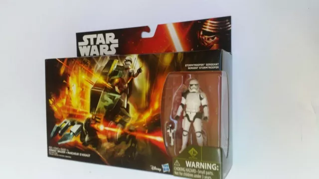 Star Wars Assault Walker & Stormtrooper Sergeant action figure New in Box (#36)