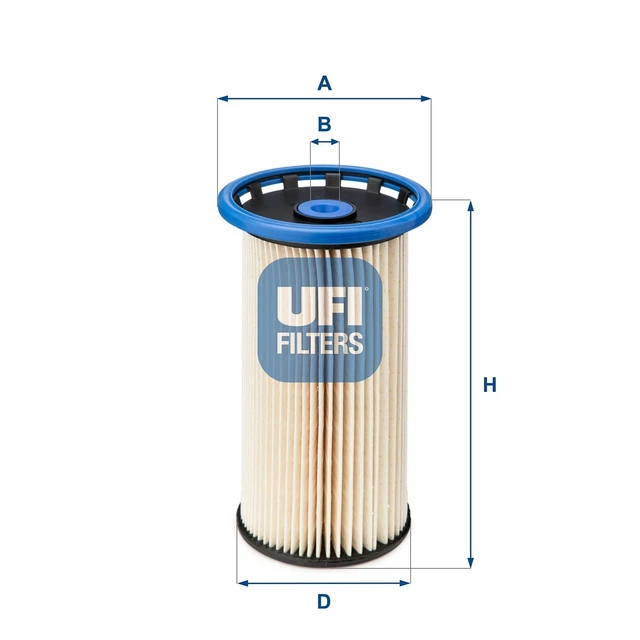Filtre Diesel UFI 26.018.00 - Filtre à Carburant Pour Volvo XC60 XC40 V40
