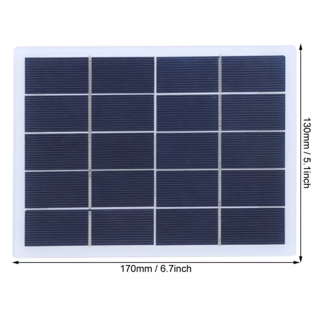 Mini Size Solar Panel Module Photovoltaic Panels 5V Energy Saving Portable Solar