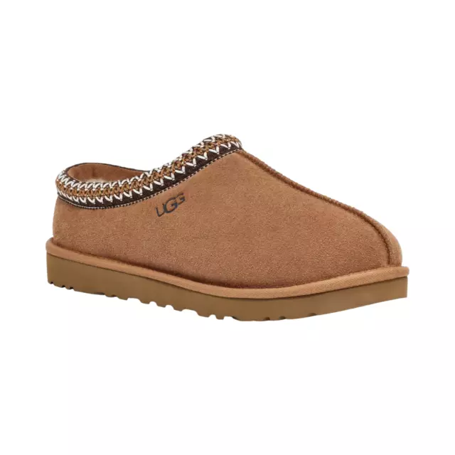 Mens UGG Tasman Slippers - Chestnut Suede, Size 11 US [5950]