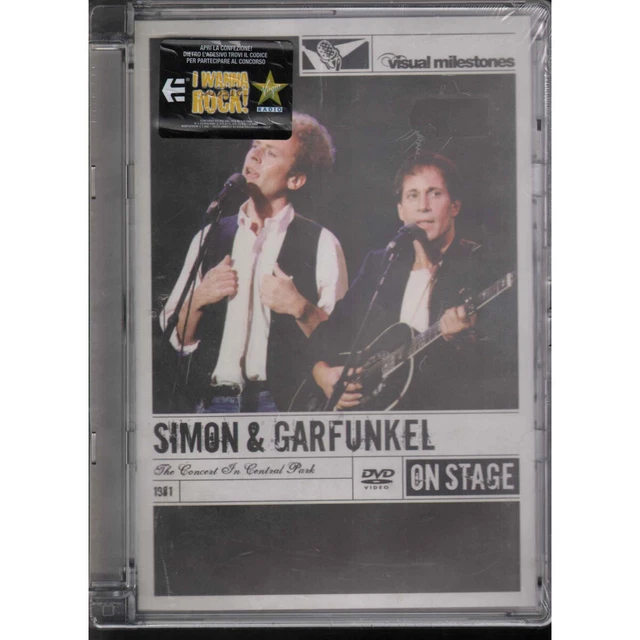 Simon Garfunkel ‎DVD The Concert IN Central Park Columbia 88697286319 Fermé