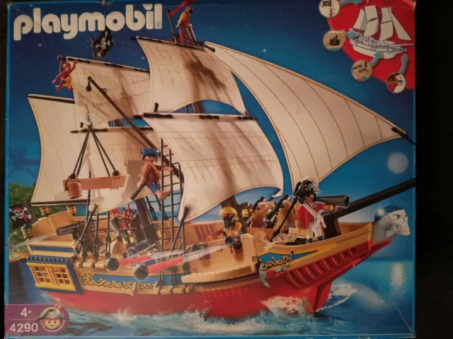 Playmobil - 5238 - Jeu De Construction - Bateau Pirates avec