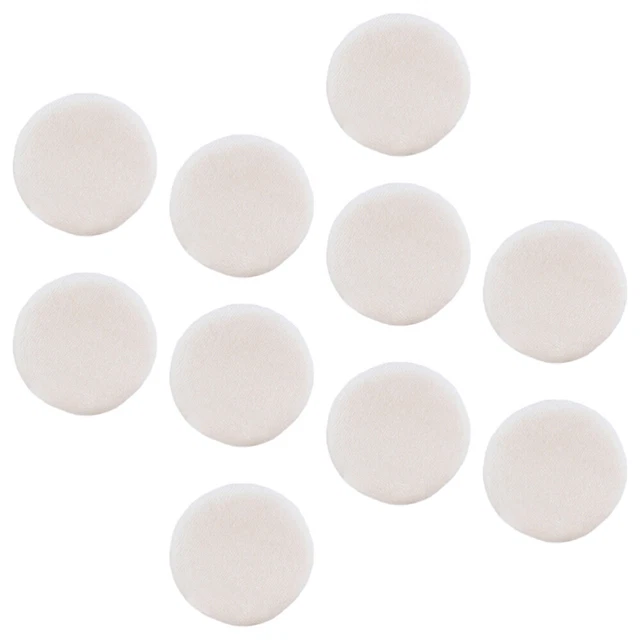 10 PCS Honig Puderquaste Reine Baumwolle Puderquaste Für Die Hautpflege