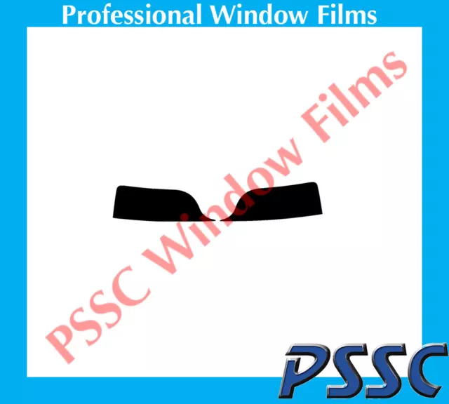 Films de fenêtre de voiture bande de soleil pré-coupée PSSC - Kia Picanto 3 portes 2011 à 2016