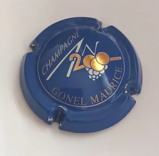 capsule de champagne AN 2000 PERSO GONEL Maurice sur 616 RARE