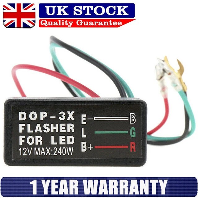 NEW 12V 3 Pin Flasher Blinker Relay Turn Signal LED Light For Car ...