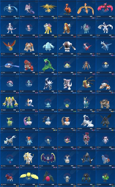 Articuno Lucido 6IV Per Pok&eacute;mon Scarlatto E Viola - Codice O Pok&eacute;mon?