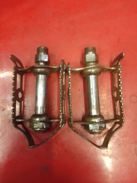 Pédales SPIDEL Maillard Alu France Vélo Course Vintage Old Road Bicycle Pedals