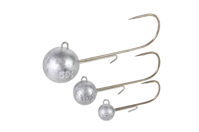 Fox Rage Round Jigs, Jigkopf, Jighaken 6/0