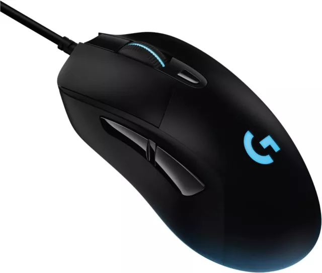 Logitech G403 HERO Gaming-Maus mit HERO 16000 DPI Sensor, LIGHTSYNC RGB, Geringe