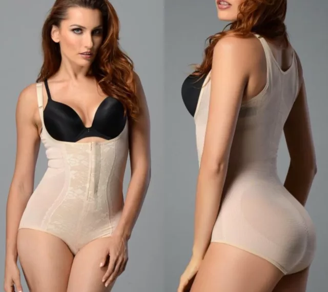 Fajas Colombianas Butt lifter Shapewear with Sleeves for Women Bling Shapers  938