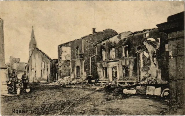CPA Rouvres-en-Woevre - Rouwers - Town Scene - Ruins (1037301)