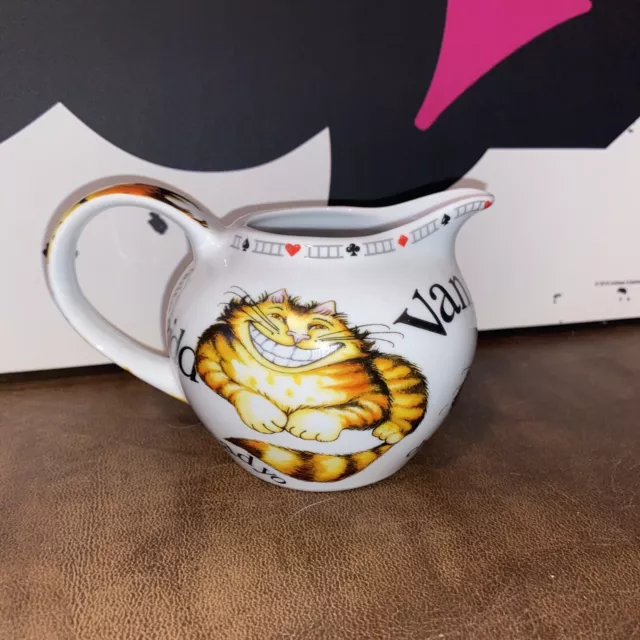 Alice in Wonderland Cheshire Cat Cardew Design Mad Hatter Tea Party Creamer