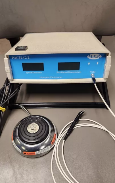 Pachometer / Pachymeter With Foot Pedal by M.E.P PACH-G/L Pachometer / Pachymeter With Foot Pedal by M.E.P PACH-G/L