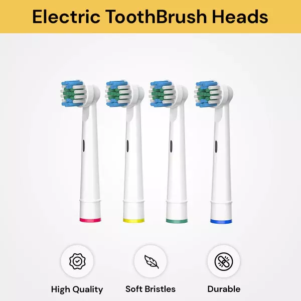 Up To 20pcs Electric Toothbrush Replacement Heads For Oral B Braun Models Series 2