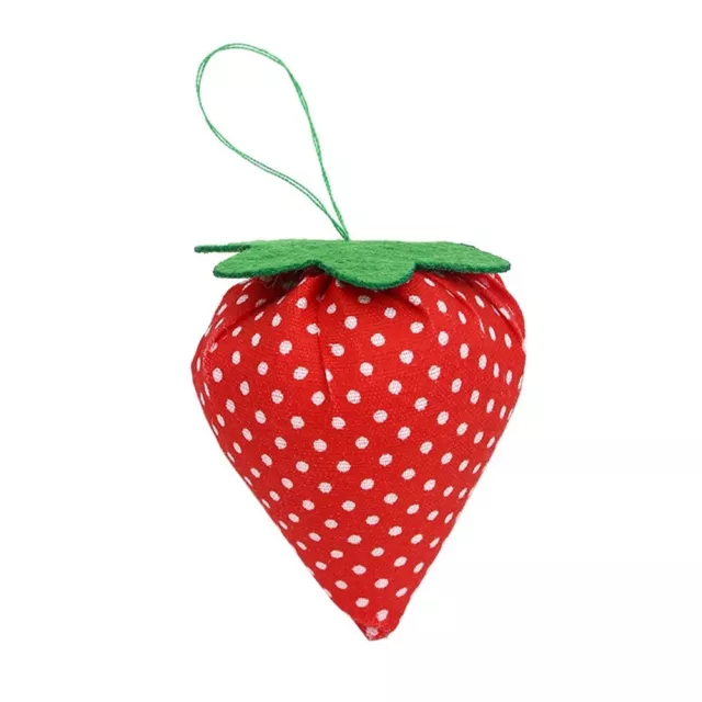 Pin Cushion Organized Portable Sewing Strawberry Shape Clean Convenient