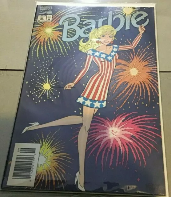 Marvel Comics Barbie #45 11/1994 + Double Size #50 02/1995 Very Fine HTF