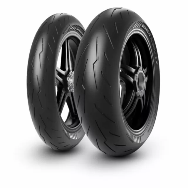 PIRELLI DIABLO ROSSO IV 120/70ZR17 TL 58W, Motorradreifen Vorne