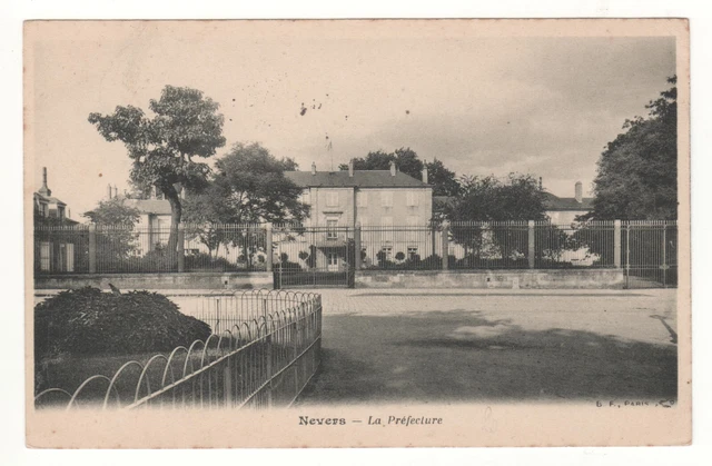 Cpa 58 - Nevers: The Prefecture (Nièvre) - Written