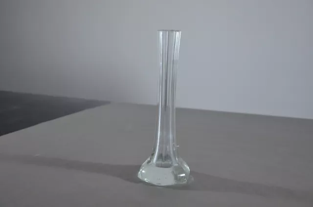 1 SOLIFLEUR Vase Glas transparent Stangenvase Orchideenvase H. ca. 20cm 2