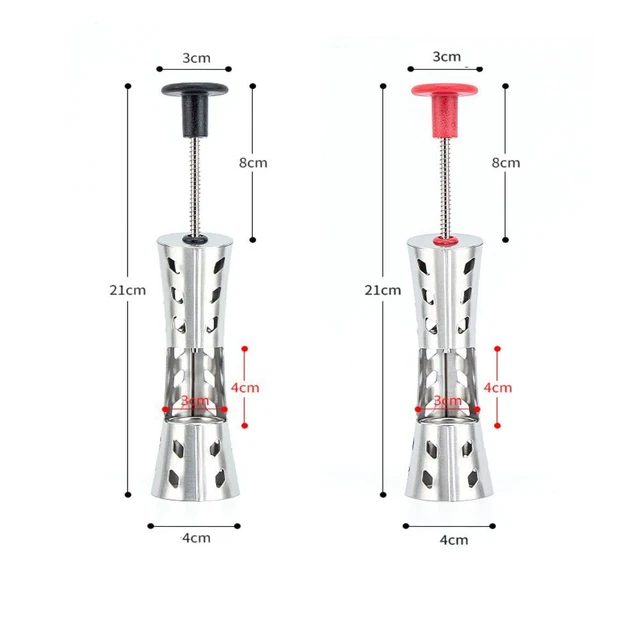 Metaltex Deseeder E Pitter Per Melograno - Sgrana Semi In Pochi Minuti, Colore Rosso - Foto 9