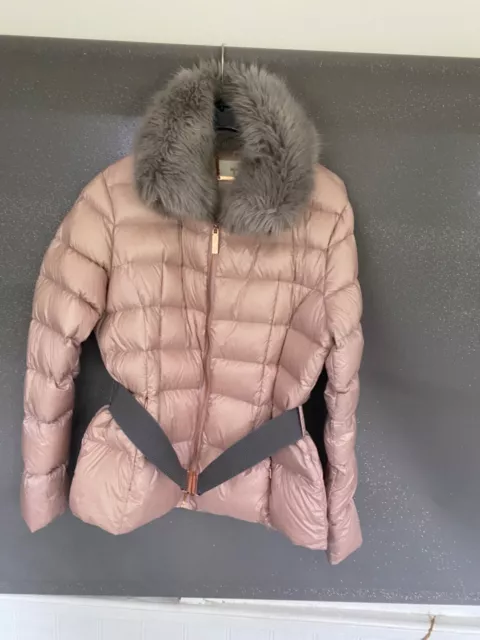 Ted baker on sale yelta jacket pink