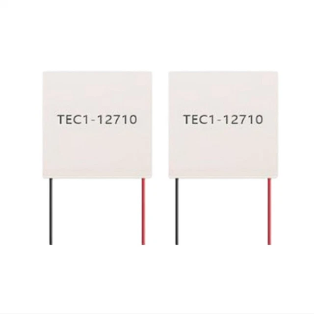 1X(2Pcs Elements Peltier TEC1-12710 ThermoéLectrique Peltier Module 12710 T6796