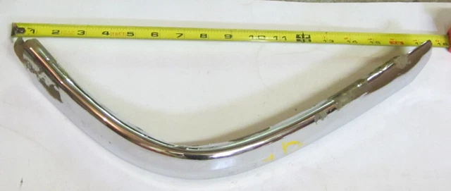 1940s - Early 1950s? Cadillac Front Grill Extension Boomerang (?) Chrome Used