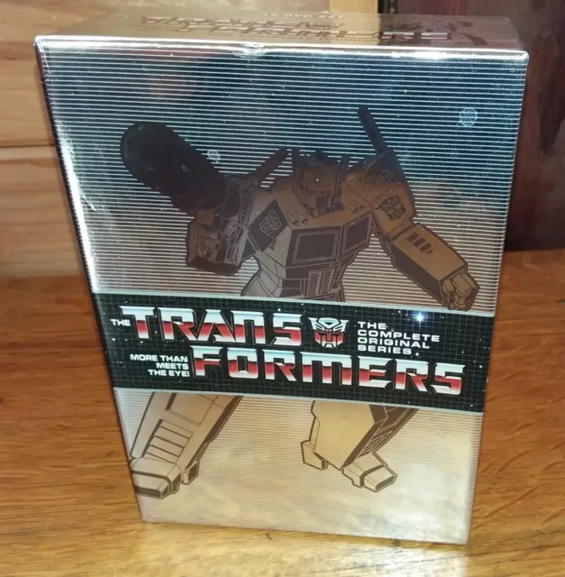The TRANSFORMERS - The Complete Original Series (15 disc DVD set) watched once!