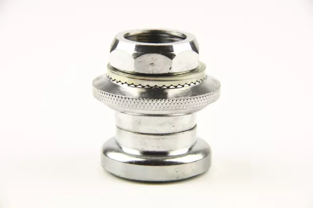 Bicycle Headset 25.4 x 30 x 27mm Threaded Silver 1"