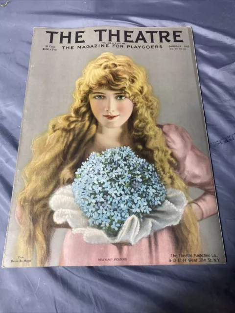 All 12 issues of 1915 Theatre Magazine - ft. Mary Pickford & many others