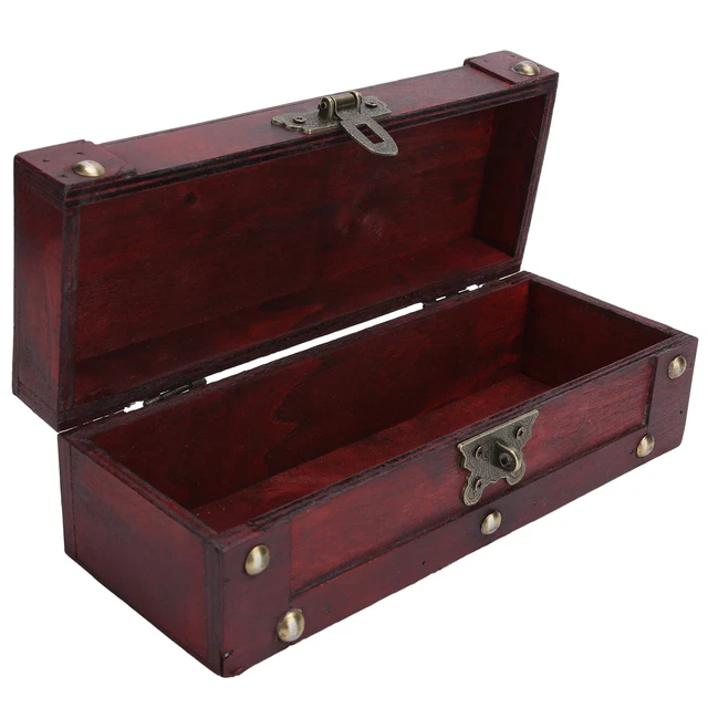 Scatola Di Stoccaggio Vintage Ornamenti Gioielli In Stile Antico Organizzato DB3