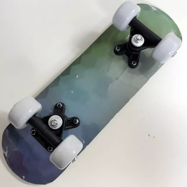 MINI Skate Board 17 INCH Gray Green Blue 110 lb Weight Limit NEW Sealed