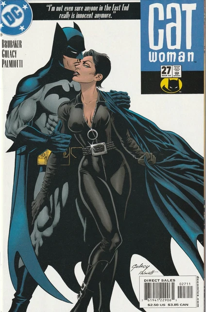 Catwoman #27 / Ed Brubaker / Paul Gulacy & Jimmy Palmiotti / Batman / Dc Comics