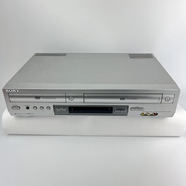 SONY SLVD300P VCR VHS Cassette Recorder DVD Combo Player Tested READ