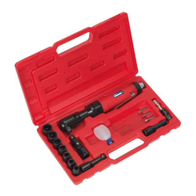 Sealey Air Ratchet 1/2"Sq Drive Wrench Kit Adjustable Exhaust GSA21KIT