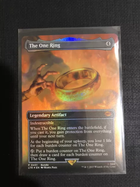 1x Minas Tirith (0341) (Borderless) FOIL - MTG Lord of the Rings - #341