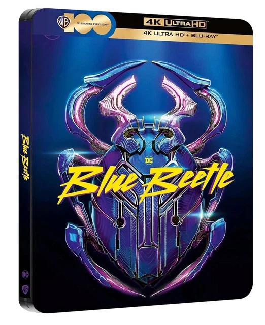 BLUE BEETLE 4K UHD + Blu Ray Steelbook Edition 2 Disc Box Set EUR 28,25 ...