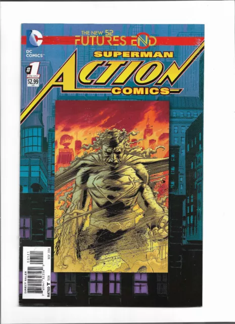Action Comics: Futures End│#1B│Vol1 2014│Dc│Back Issue│Variant 2D Cover
