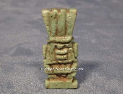 Ancient Egyptian God Bes Amulet Egypt 26th-30th Dynasty 664-332 BC