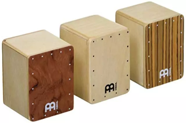 (TG. 50 x 50 x 70mm) Meinl Percussion SH50 Set di mini Cajon Shaker Set, 50 X 50