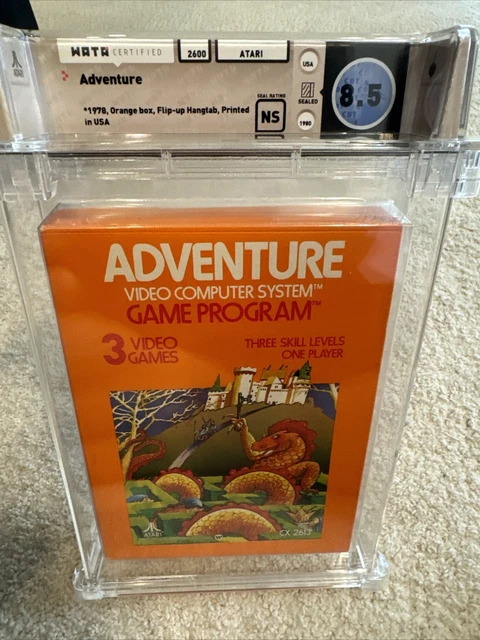 Wata Adventures Of Tron 9.6 A++ Atari 2600 Sealed 海外 即決-