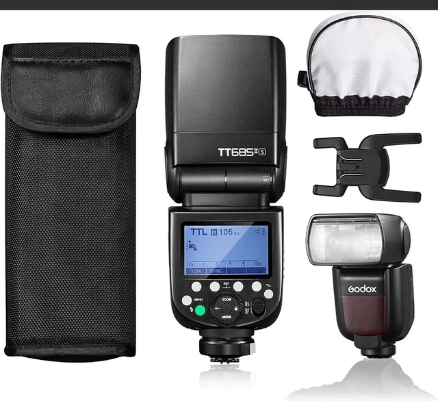 US Godox TT685II-S 2.4G TTL HSS 1/8000s Speedlite Flash Light For Sony Camera