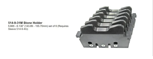 514-9-31M Stone holder (require 514-9-4G) fits Rottler H85A H86A H87A set 6 pcs