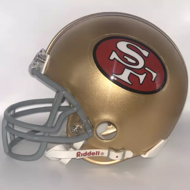 DAVE WILCOX "HOF 2001" Autographed San Francisco 49ers Mini Helmet Tristar ✍🏻 3